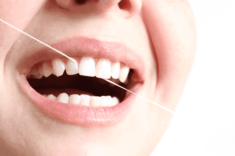 Flossing stops plaque from turning into calculus.